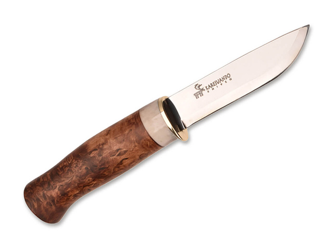 FIXED BLADE KNIFE - BAVER 10 - BROWN 