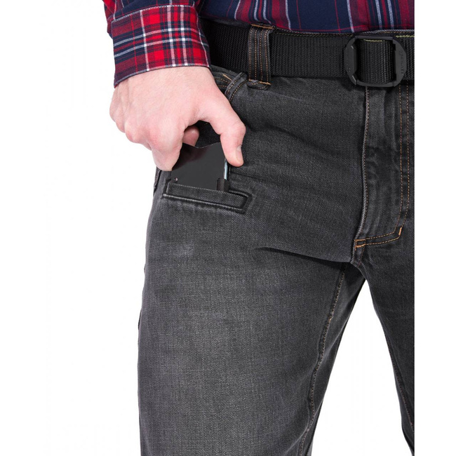 TACTICAL JEANS - ROGUE - PENTAGON  - BLACK - LENGTH 32