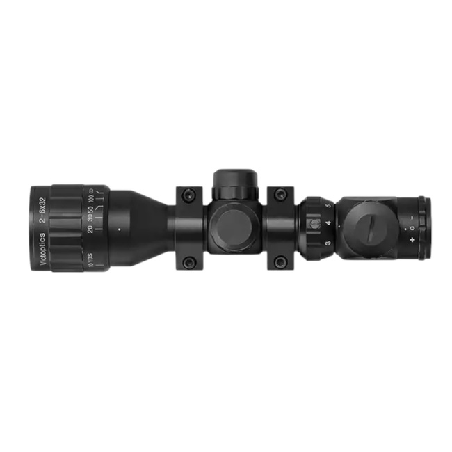 VICTOPTICS 2-6X32AOE COMPACT SCOPE - BLACK - VECTOR OPTICS