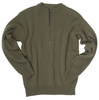 SWISS OD ARMY SWEATER WITH ZIPPER