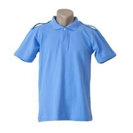 Polo T-Shirt, Light Blue Gendarmerie, ANP
