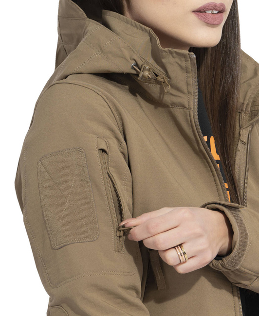 SOFTSHELL JACKET FOR WOMEN - "ARTAXES" - Pentagon® - COYOTE