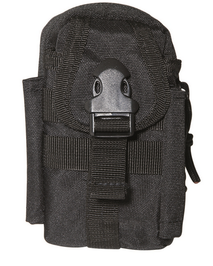 BLACK COMMANDO BELT POUCH