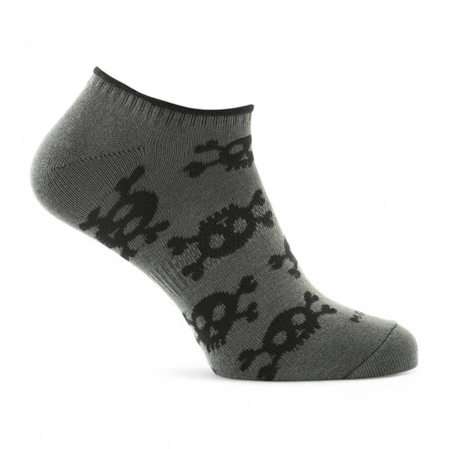 LIGHT SUMMER SOCKS - PIRATE SKULL - M-TAC - OLIVE