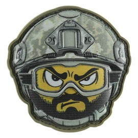 PATCH 3D EMOJI NR. 21 PVC - OLIVE - M-TAC