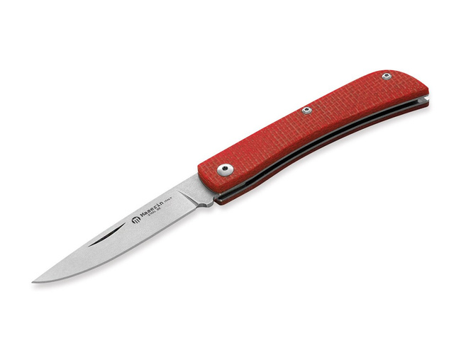 Maserin Scout 163 Red Micarta Knife