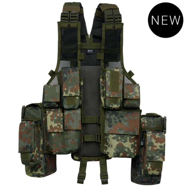 TACTICAL VEST - FLECKTARN - BRANDIT