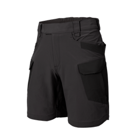 OUTDOOR TACTICAL ULTRA SHORTS 8.5" - VERSASTRETCH LITE - ASH GREY/BLACK - HELIKON