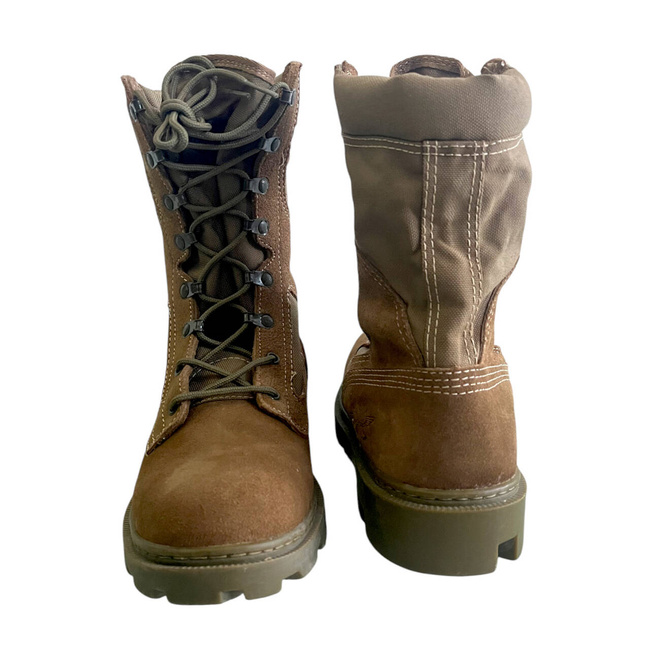 COMBAT BOOTS - USA PANAMA JUNGLE 3.0 - TRU SPEC - USA MILITARY SURPLUS - COYOTE - LIKE NEW