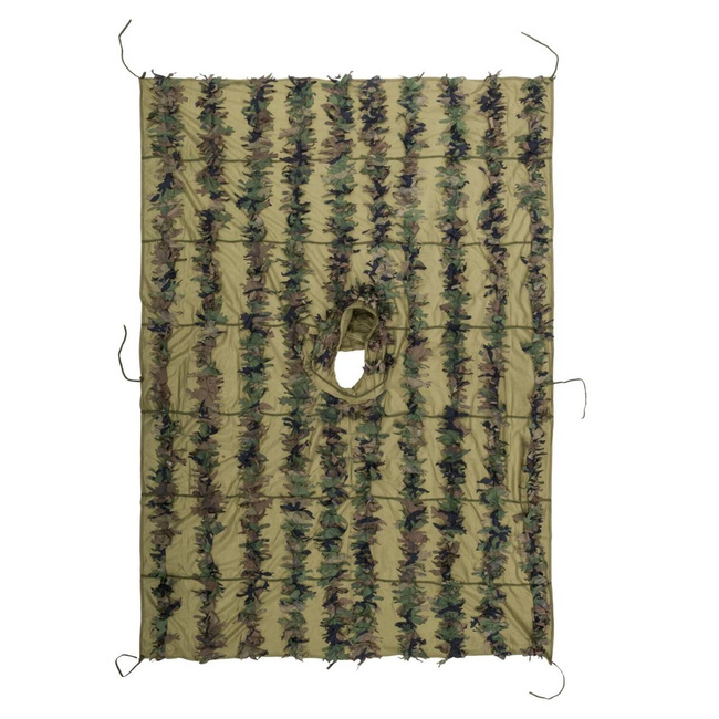 CAMOUFLAGE PONCHO - "LEAF GHILLIE®" - Helikon-Tex® - US WOODLAND