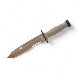 Fixed blade knife - Oplita - Tan - FKMD