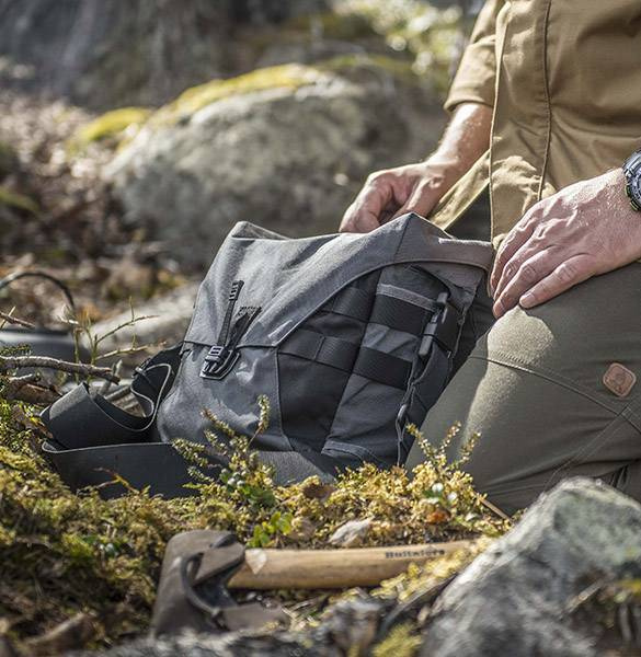 BUSHCRAFT HAVERSACK BAG® - CORDURA® - Helikon-Tex® - ADAPTIVE GREEN