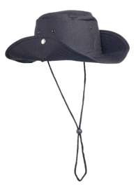 US BUSH HAT - RIP-STOP - BLACK