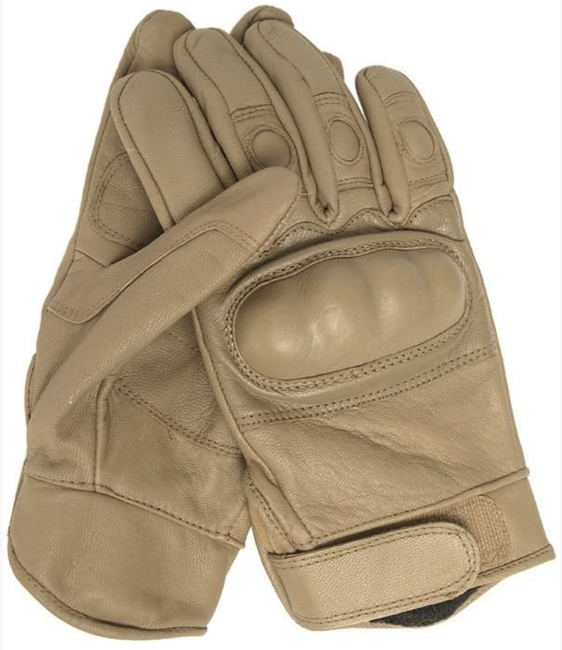 TACTICAL Coyote LEATHER GLOVES