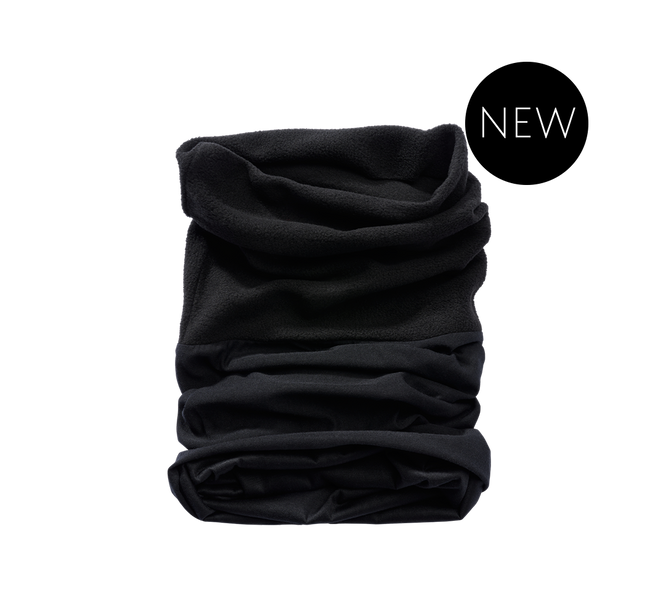 MULTIFUNCTIONAL HEADBAND - FLEECE - BLACK - BRANDIT