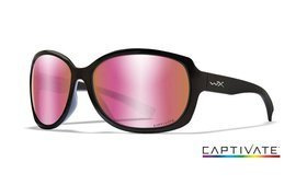 Glasses - Wileyx - MYSTIQUE - Captivate Rose Gold Gloss Black Frame