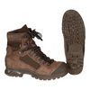 COMBAT BOOTS - MEINDL - GORETEX MEMBRANE - BW GERMAN ARMY MILITARY SURPLUS - BROWN - USED
