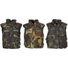 FLAK VEST - ITALIAN ARMY MILITARY SURPLUS - WOODLAND CAMO - LIKE NEW