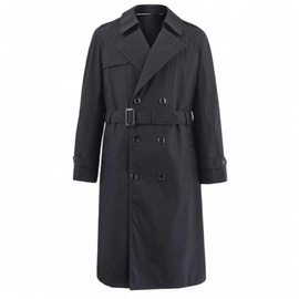 Waterproof trench coat - Marine Corps All Weather Coat - US Army military surplus - Dark grey/Black - Like new