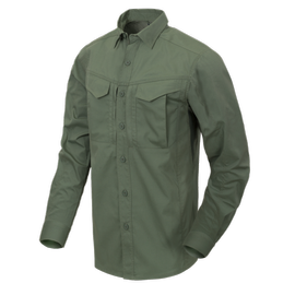 DEFENDER MK2 SHIRT LONG SLEEVE® - POLYCOTTON RIPSTOP - OLIVE GREEN - HELIKON