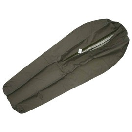 Sleeping Bag Cover - GORE-TEX - Carinthia - German Army Bundeswehr Military Surplus - Olive Green - Used / Repaired, Second Option