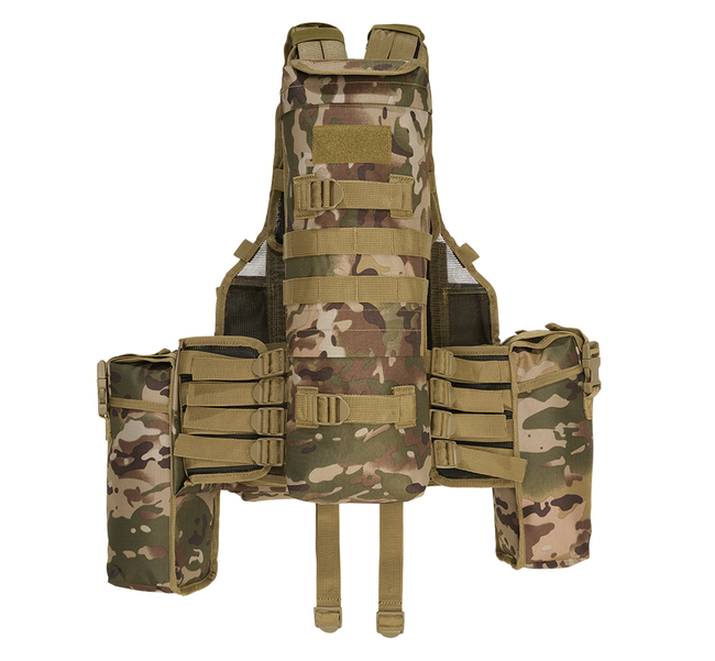 TACTICAL VEST - TACTICAL CAMO - BRANDIT