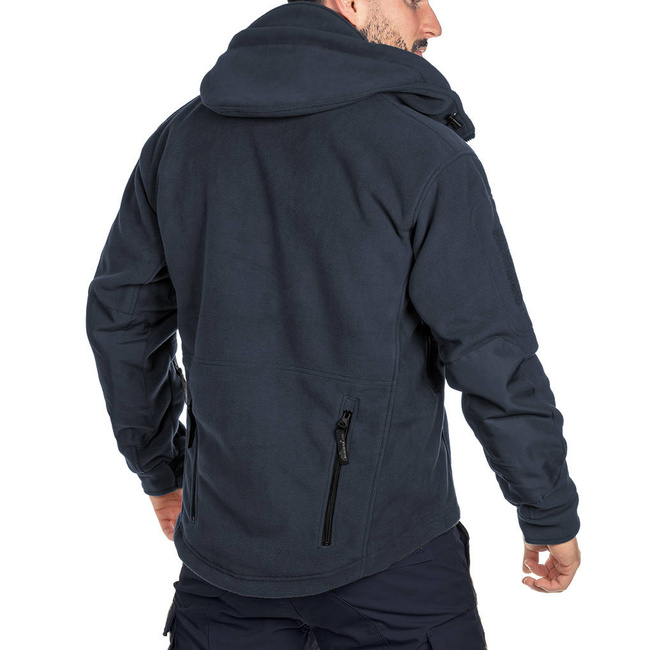 WINTER FLEECE JACKET - "PATRIOT" - HELIKON TEX® - NAVY BLUE - WITHOUT EMBLEMS - JANDARMERY/ANP/FIREBRIGADE