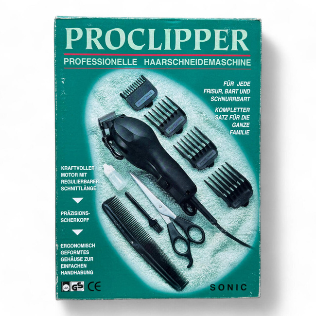 ELECTRIC HAIR CLIPPER - PROCLIPPER - ROMANIAN ARMY MILITARY SURPLUS, 80S - IN GOOD CONDITION