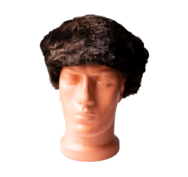 Fur hat, Cold War era, Romanian Army Surplus - Brown 