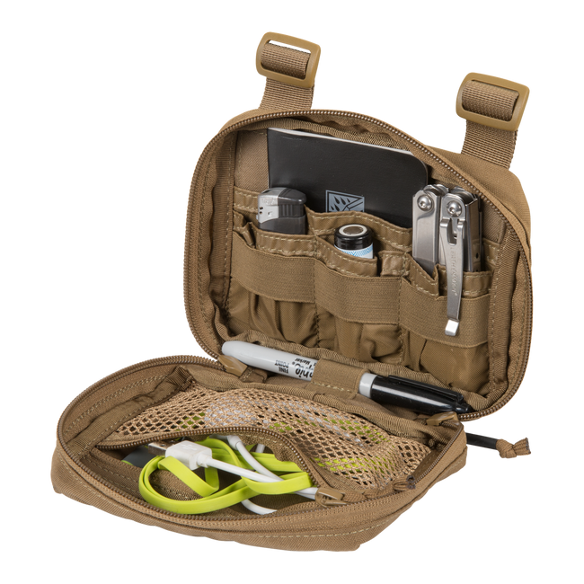 INSERTABLE POUCH - EDC MEDIUM INSERT® - 12 x 14 x 4 CM - CORDURA® - Helikon-Tex® - OLIVE GREEN