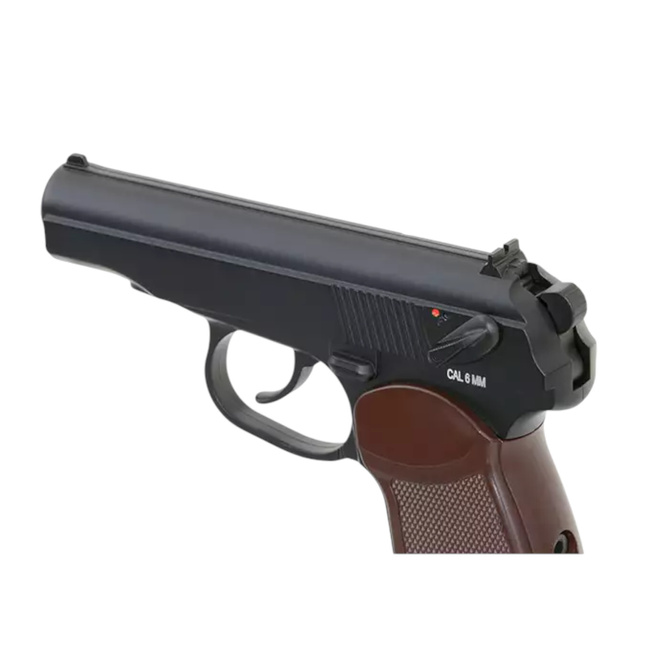 SOVIET PM MAKAROV Pistol CO2 REPLICA - BLACK - KWC