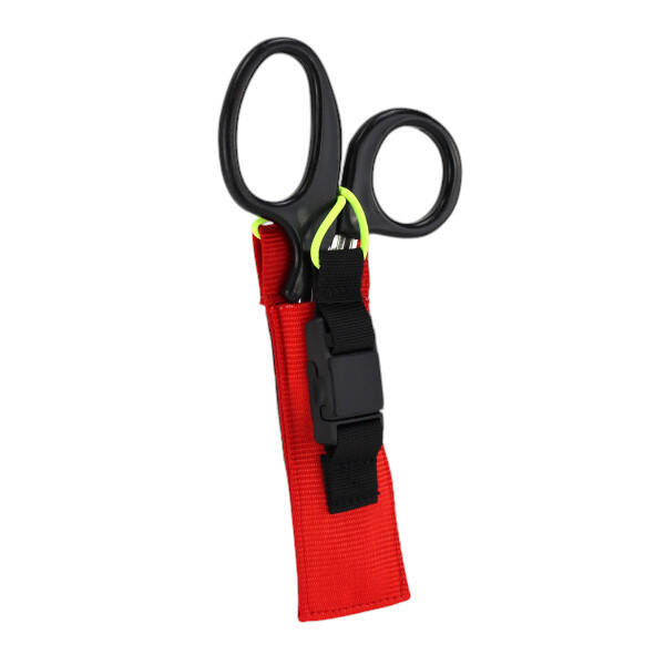 MOLLE SCISSORS HOLSTER - RESCUE - ZENTAURON - RED