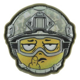 PATCH 3D EMOJI NR. 24 PVC - OLIVE - M-TAC