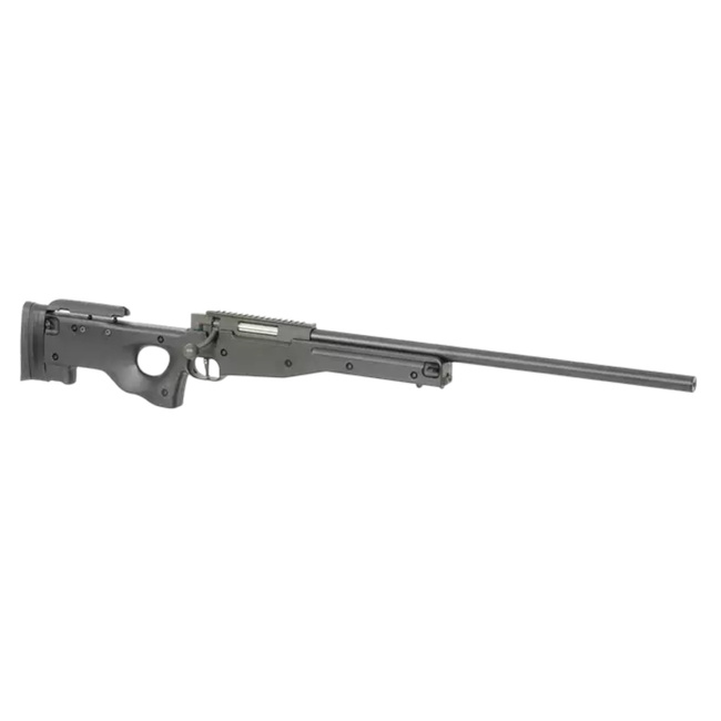 REPLICA AIRSOFT SNIPER RIFLE - IMPROVED VERSION - 650 FPS - BLACK - WELL - MB01AE