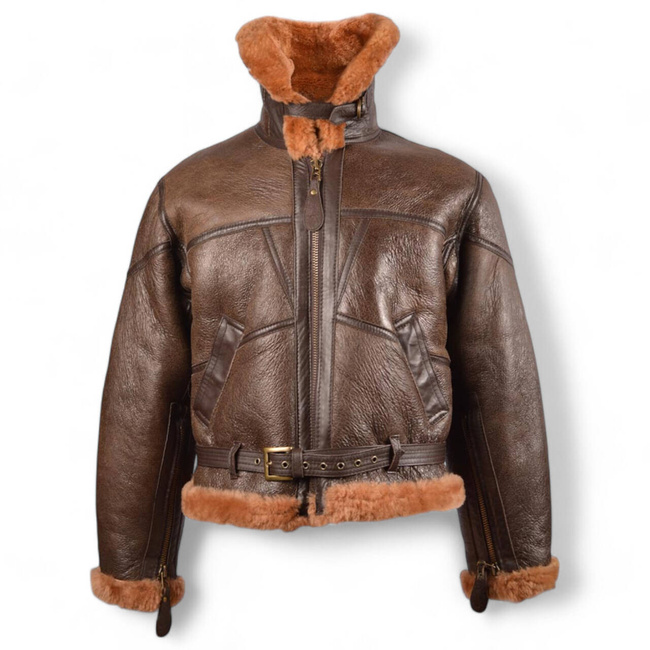 BRIT. RAF SHEEPSKIN LEATHER JACKET