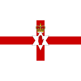 FLAG - 90 x 150 CM - NORTHERN IRELAND - NEW
