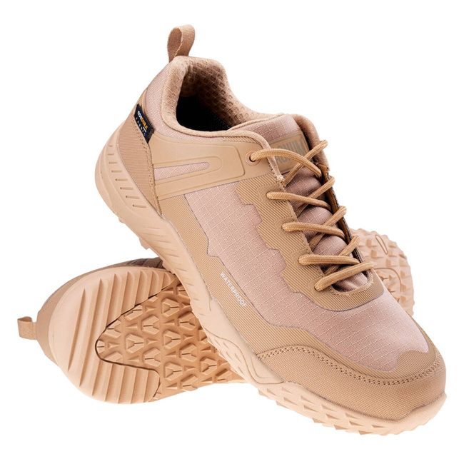 SHOES, WATERPROOF TACTICAL FOOTWEAR, CORDURA® - BONDSTEEL LOW WP C - Magnum® - SAND