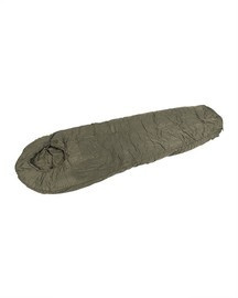 Sleeping bag, Carinthia - Military surplus from the Belgium/ Czech army - OD Green - Used