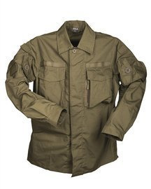 German Olive Commando Smock Shirt