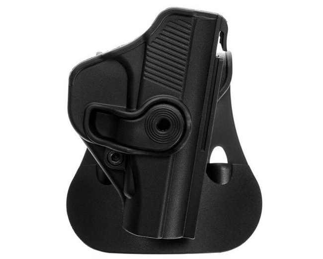 BLACK HOLSTER FOR MAKAROV PM PISTOL, Z1320 - IMI DEFENSE