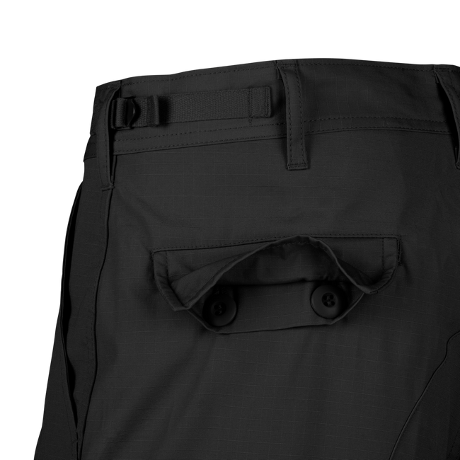 BDU SHORTS - POLYCOTTON RIPSTOP - Helikon-Tex® - BLACK