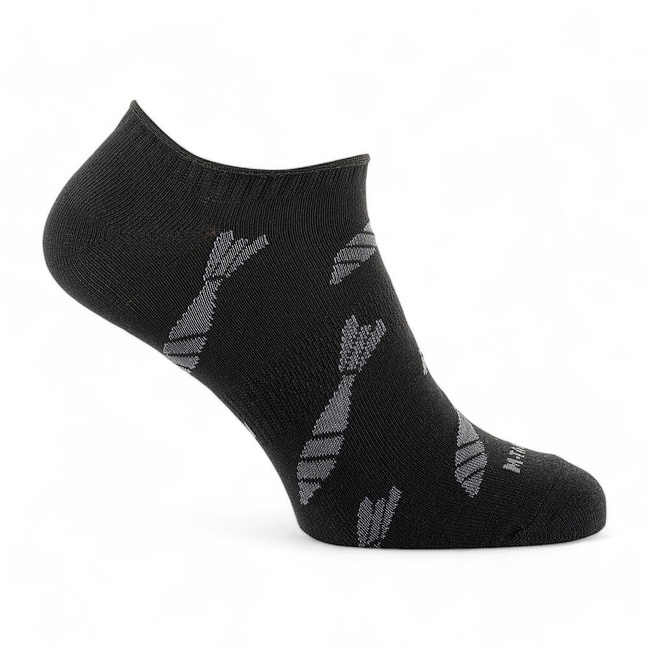 LIGHT SUMMER SOCKS - MORTAR BOMBS - M-TAC - BLACK