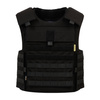 TACTICAL VEST FOR BALLISTIC PROTECTION WITH “MOLLE” SYSTEM - TACTICAL II - FR/BK/SH - ANORAK - BLACK